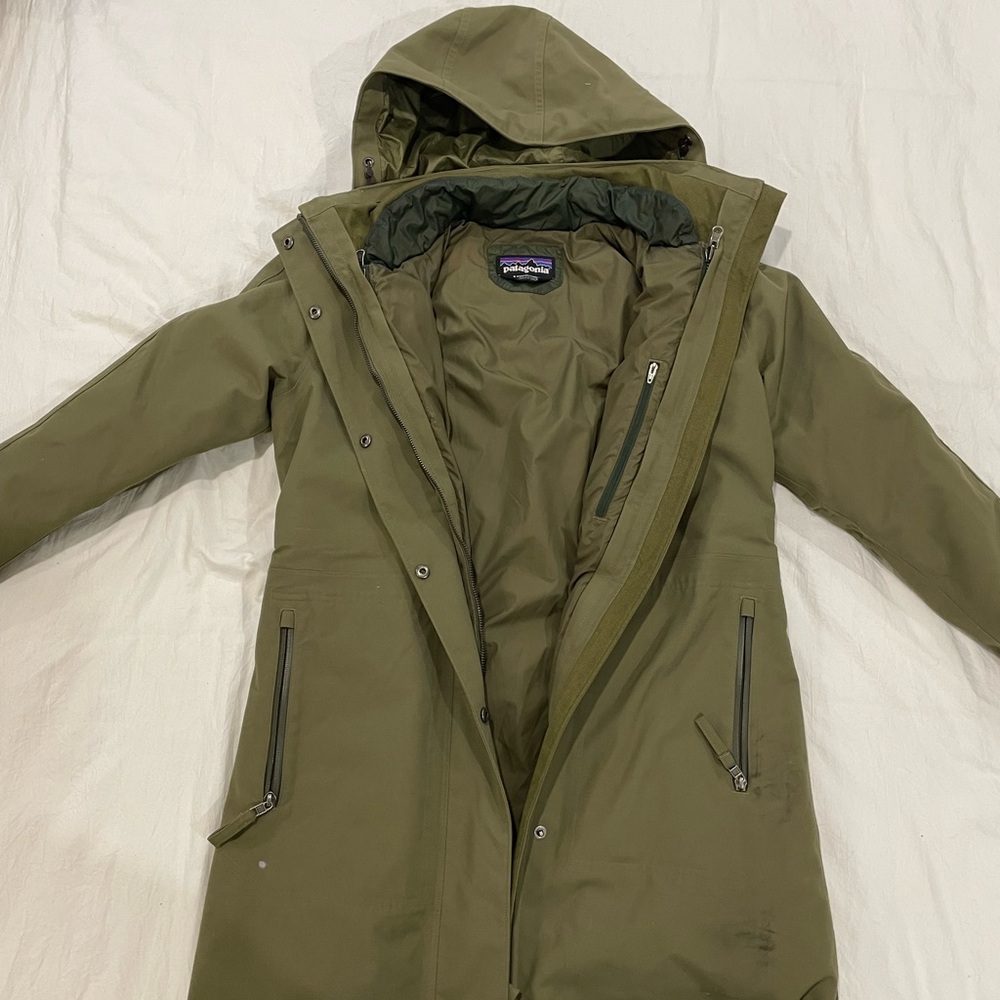 Patagonia Tres 3 in 1 Parka Green